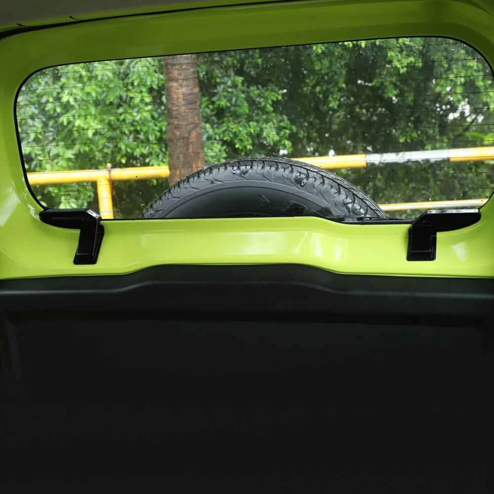2PCS Za Suzuki Jimny 2019-20 Črna ABS Zadnje Vetrobransko steklo Ogrevanje Žice zaščitni Pokrov Enostavno namestitve izpeljete