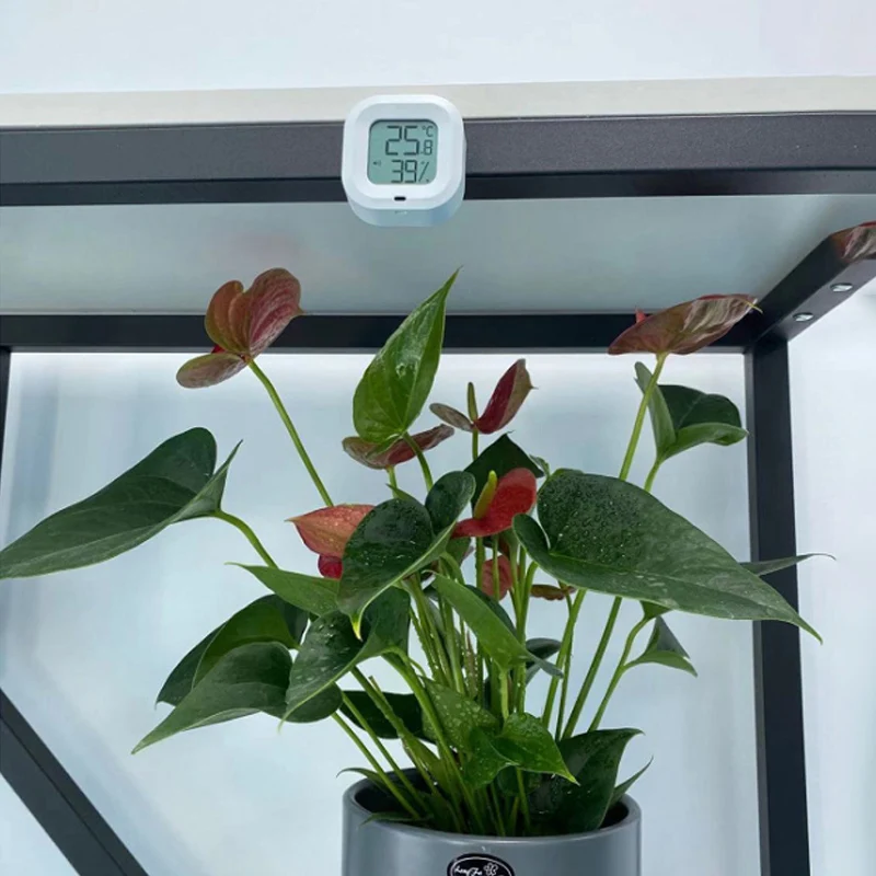 Brezžična tehnologija Bluetooth Termometer & Higrometer za Android in IOS Telefon, ki se Uporablja za hladilnik, otroška soba, balkon, avto, cigar polje