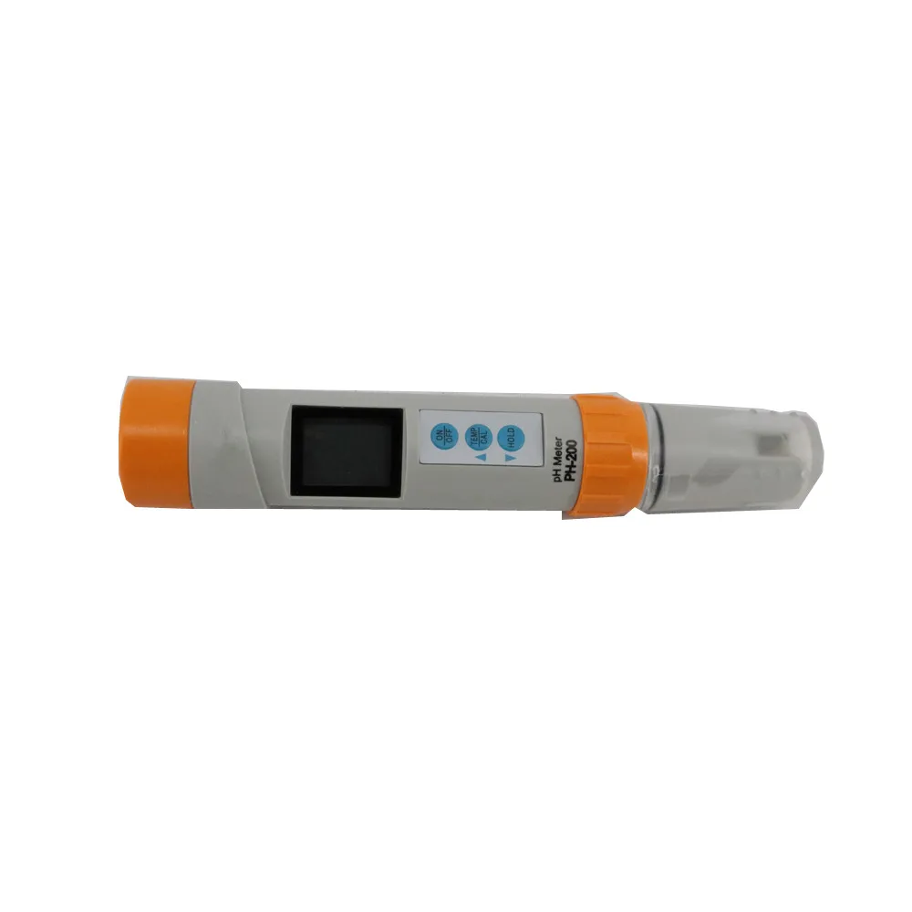 Pero Tip Digitalni Nepremočljiva PH Tester Temperature Merilnik PH-200 Auto-segajo Tri Točke Kalibracije Kakovosti Vode Monitor