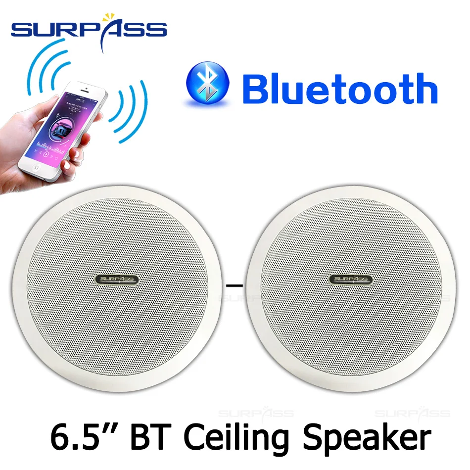 Doma Smart Bluetooth BT Vgrajene v Razred D Učinkovitosti V Steno, Stropni Zvočnik High Fidelity Digitalni Ojačevalnik in Zvočnik