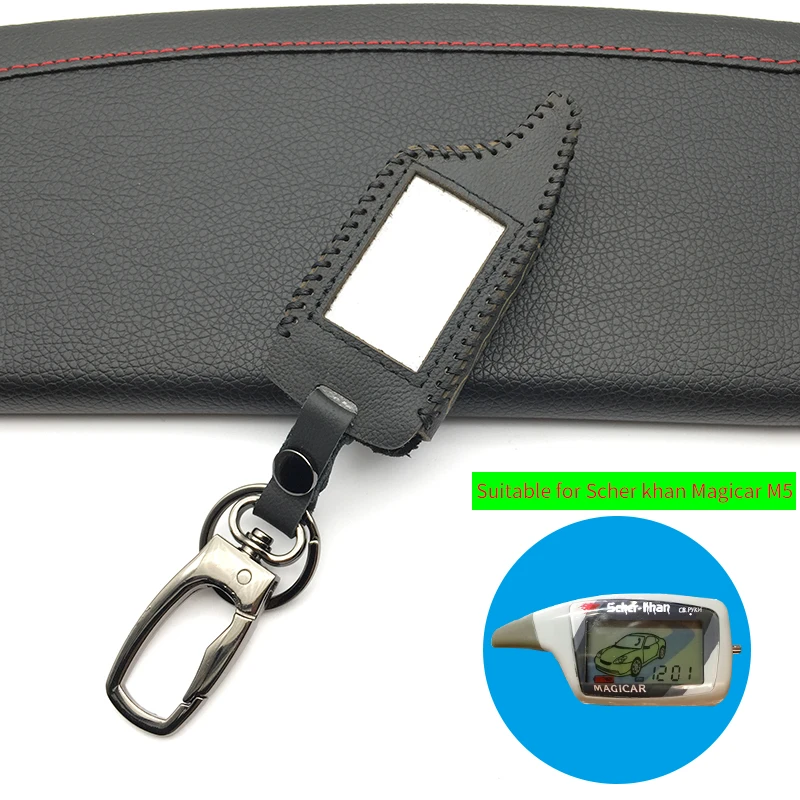 Vroče Prodajo Avto Alarm Obliko Usnjena torbica Za Kritje Scher-Khan Magicar Le Fit M5 Scher Khan Magicar 5 LCD Odd. za Starline