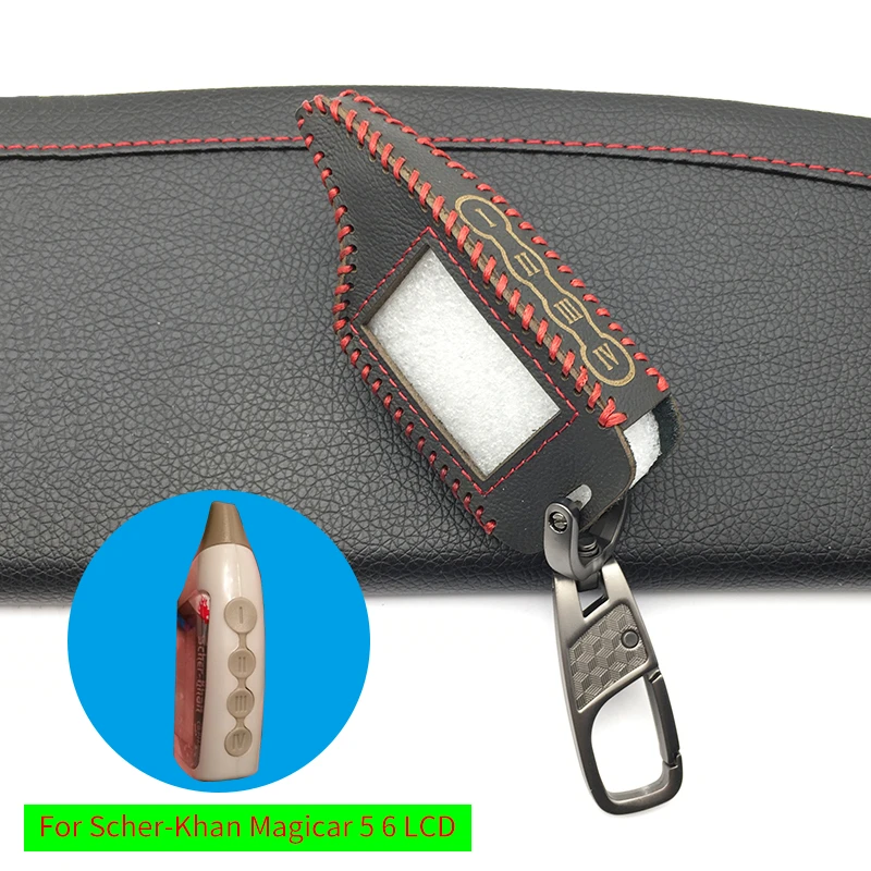 Vroče Prodajo Avto Alarm Obliko Usnjena torbica Za Kritje Scher-Khan Magicar Le Fit M5 Scher Khan Magicar 5 LCD Odd. za Starline