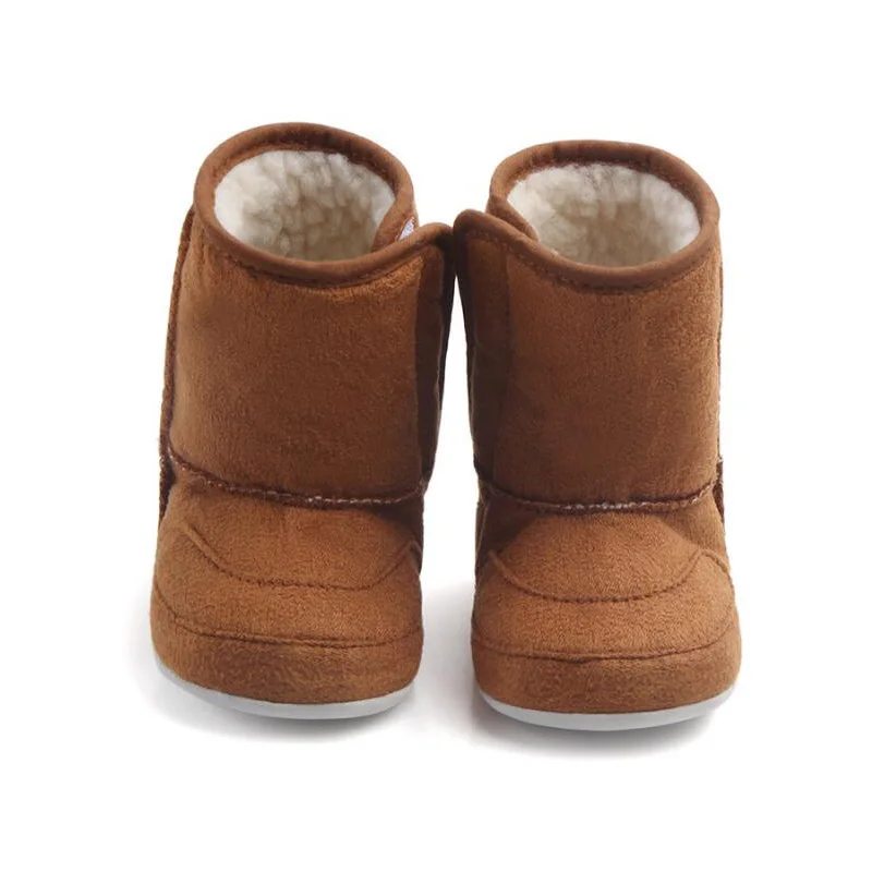 Zimski škornji baby plišastih znotraj jate zgornji lahko Mid-Tele ali Gleženj 1-3T otroci čevlji toplo obrabe 12-021
