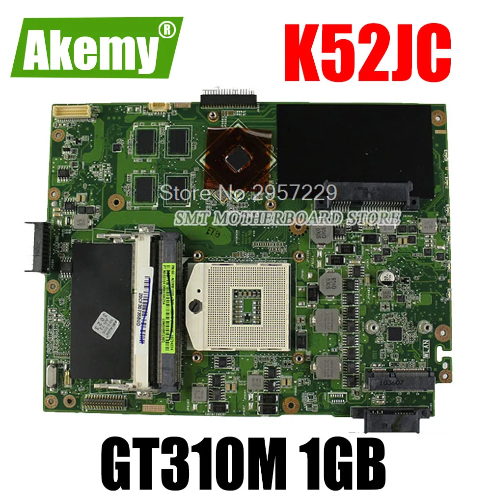 K52JC Motherboard 2.2 GT310M 1GB Za Asus K52JC K52JR Prenosni računalnik z matično ploščo K52JC Mainboard K52JC Motherboard test OK
