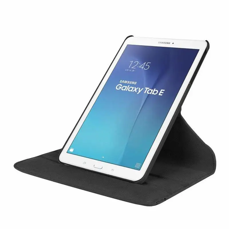 360 Vrtljivo Ohišje za Samsung Galaxy Tab E 9.6 T560 T561 Flip Držalo, Stojalo PU Usnje Pokrovček Za Galaxy Tab E 9.6 SM-T560 SM-T561