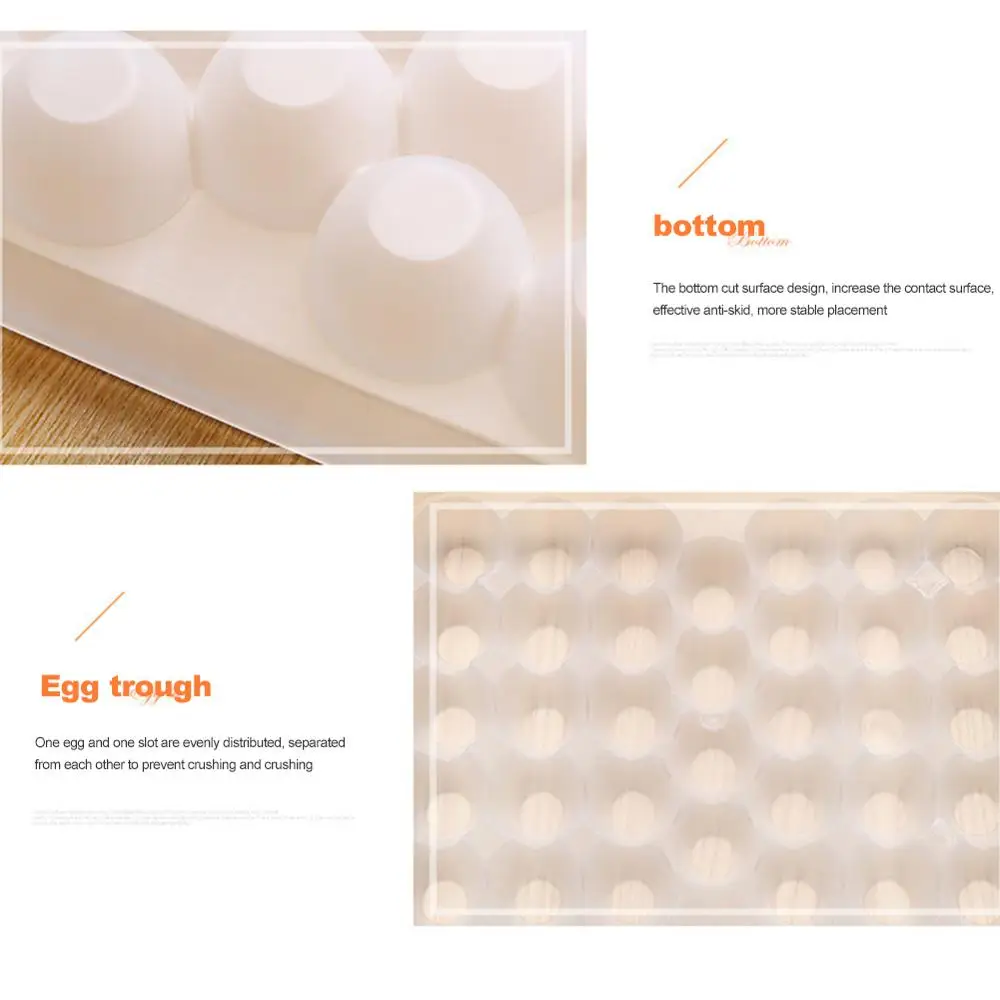 34 Omrežja Plastični Jajce Škatla Za Shranjevanje Pregleden Primeru Prenosni Divje Piknik Jajce Organizator Kuhinja Hladilnik Poskrbi Dodatki