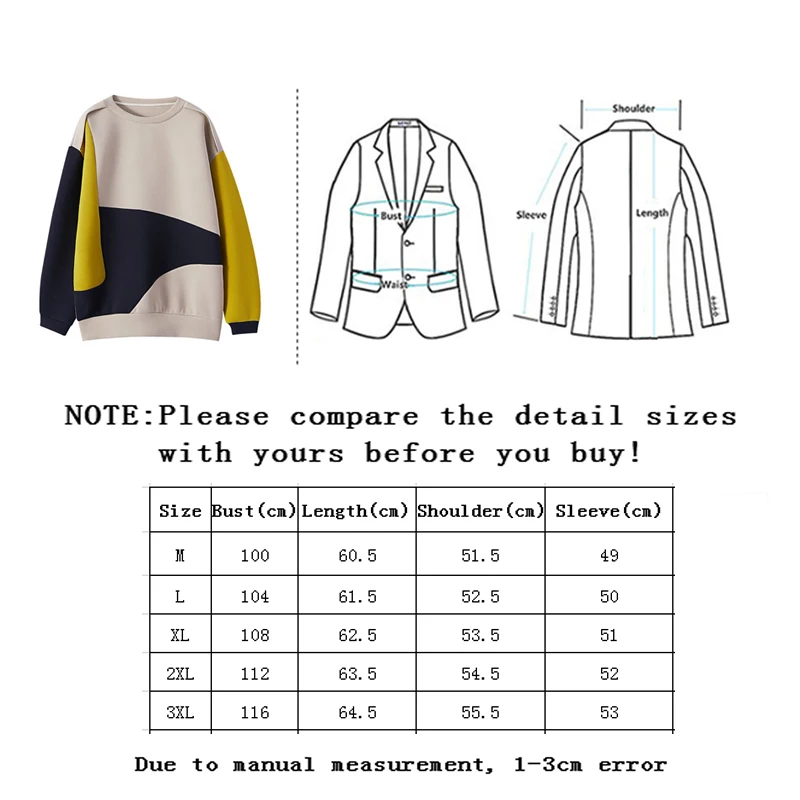 2020 Korejske Modne Gotsko Ulične Ženske Oblikovalec Jesenski Oblačila Ženska Mozaik Priložnostne Hoodies Svoboden Sweatshirts