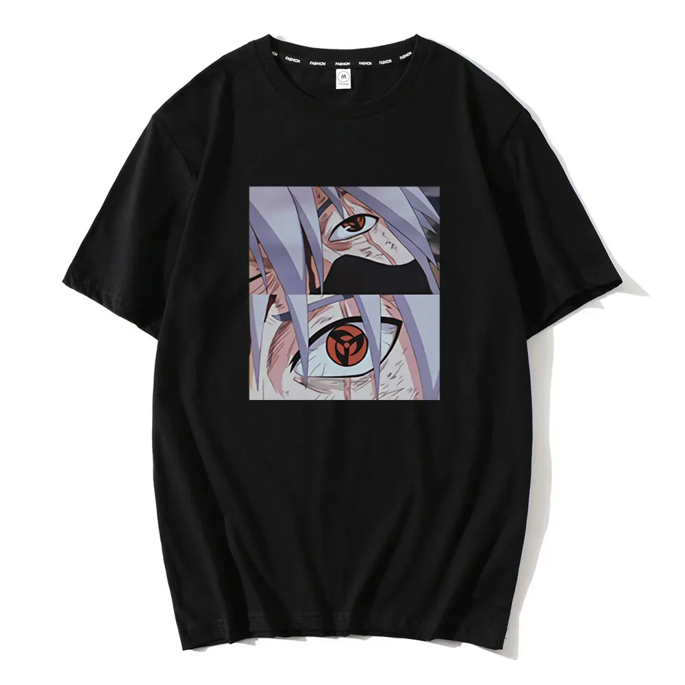 2020 Poletje Kratek Rokav Naruto T Shirt za Moške Oblačila 90. letih Ulične Kul Bombaž Vrhovi za Ženske Anime Tee Shirt Harajuku Vrh