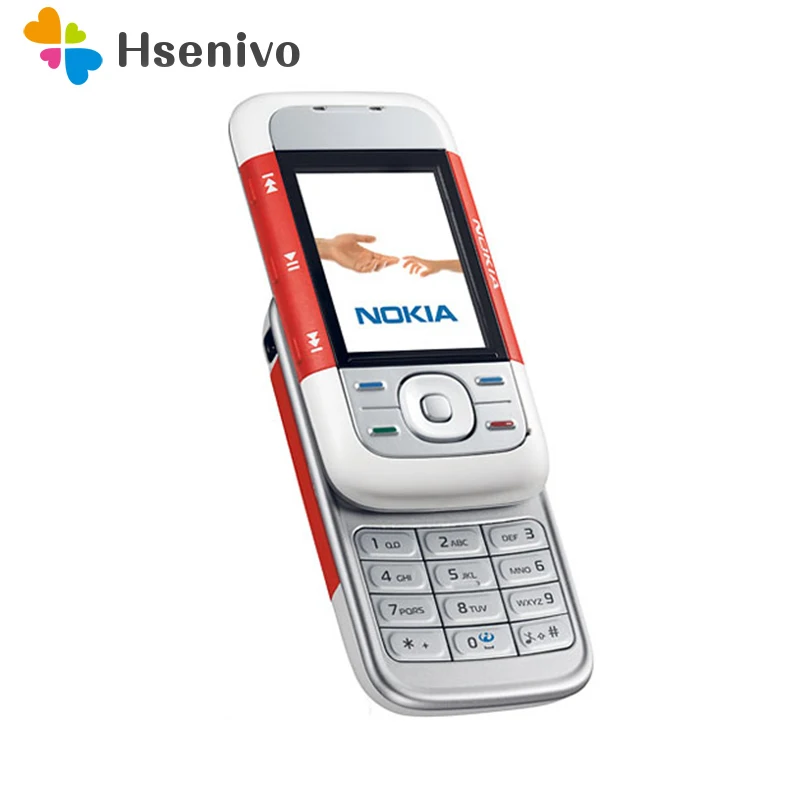Original Nokia 5300 Odklenjena 2G GSM 900/1800/1900 Mobilni Mobilni Telefon Podporo angleščina/ruski/arabski/hebrejski tipkovnico mobilnih telefonov