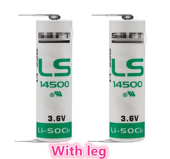 8PCS LS14500 3,6 V ER14505 za litijeve baterije z spajkanje noge PLC industrijski litijeva baterija