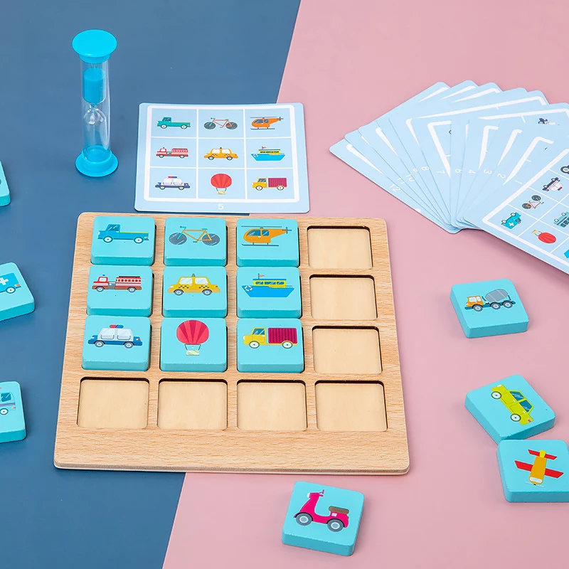 Otrok Puzzle Igre Usposabljanje Koncentracija Igrača Za Otroke, Otroška Brain Power) Ali Zgodnje Izobraževanje Lesene Igrače Montessori