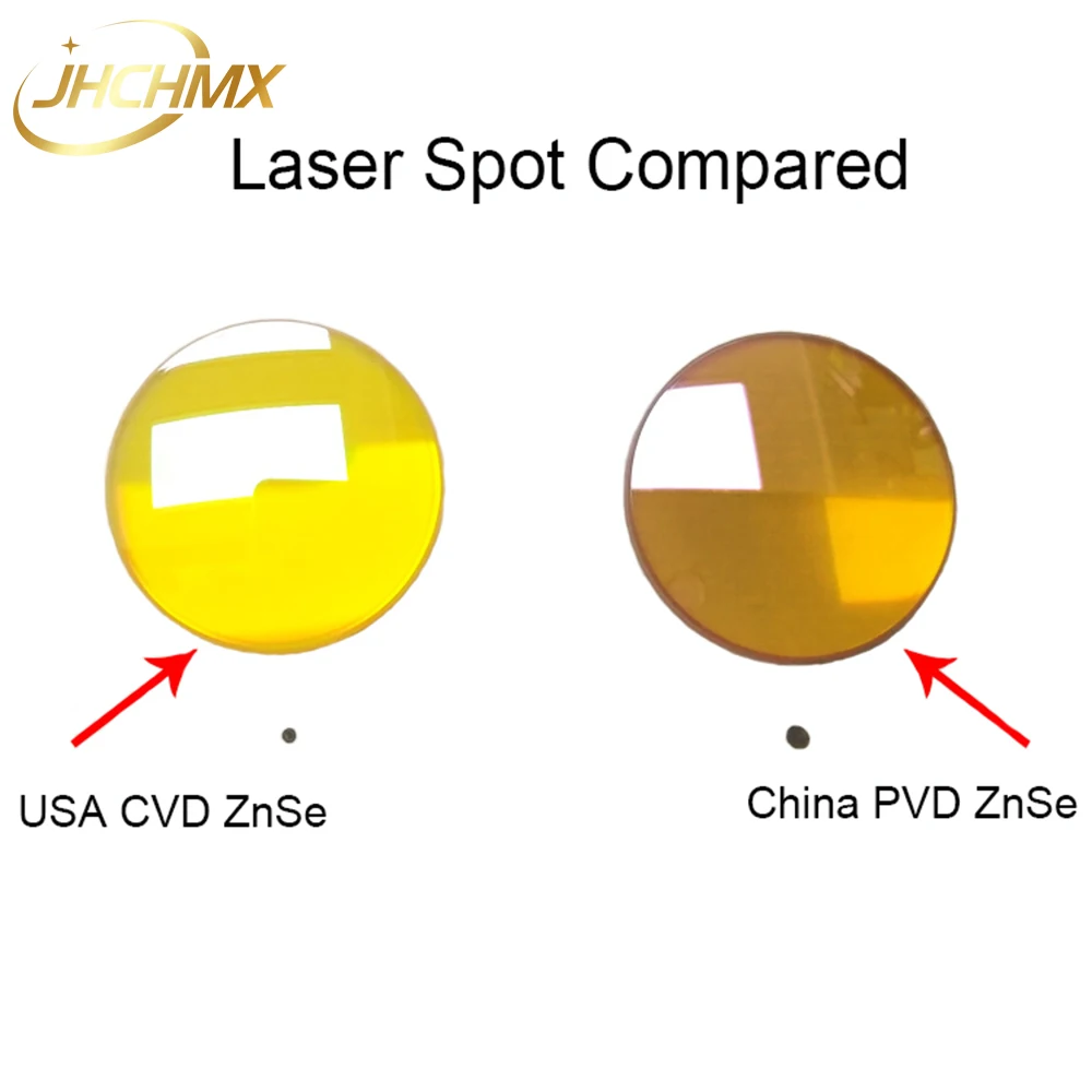 JHCHMX 100 kozarcev Visoke Kakovosti CO2 Ostrenje Objektiva ZDA CVD ZnSe Dia.15 mm goriščna razdalja 50,8 mm Za Trotec Speedy 100/GCC Co2 Laser