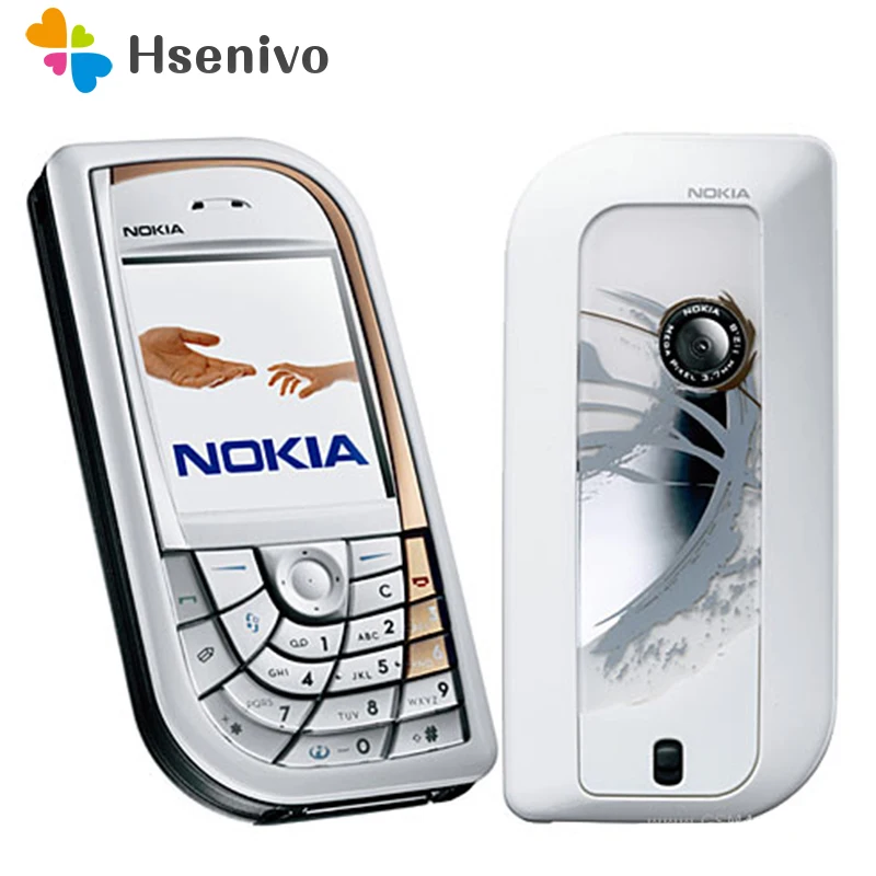 Nokia 7610 original mobilni telefon Dobro kakovost za nizko ceno mobilnih telefonov, prenovljen