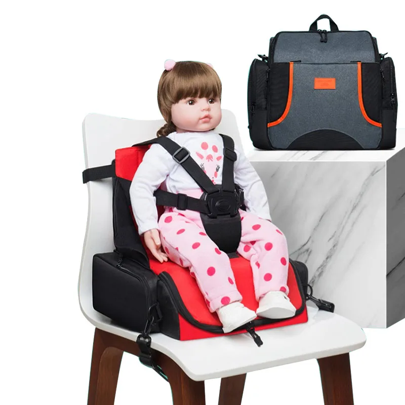 Nahrbtnik s sedeža booster Večerja stol povečujejo Plenic vrečko Potovalna torba zdravstvene Nege vreča za nahrbtnik, Otroška oprema