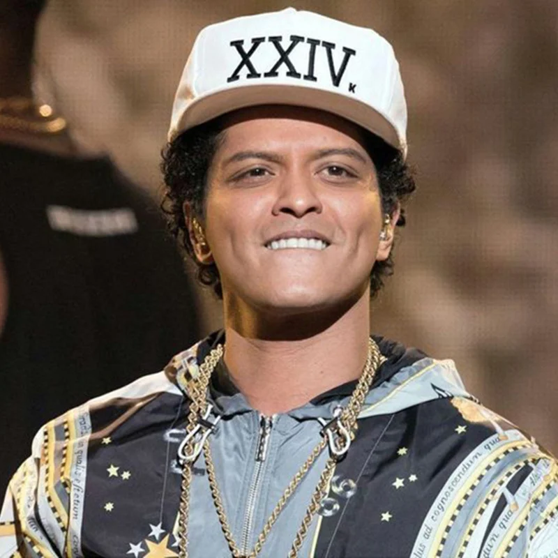 SANDMAN Bruno Mars 24k Čarobno Gorras K-pop Kosti Klobuk Baseball Skp Nastavljiv Hip Hop Klobuk vrnitev žoge Sonce Kape Za Moške, Ženske
