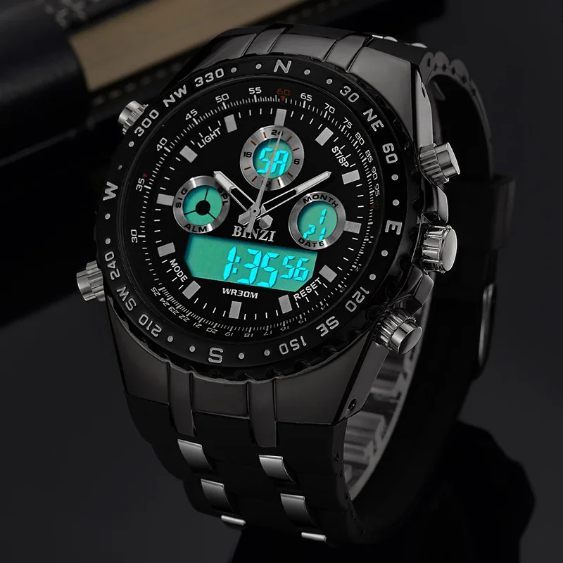 Relogio Masculino Moških Digitalni Watch Vojaških Elektronskih Športov Gledajo Moški Nepremočljiva Ure LED Digitalni Ročne ure Moške Ure