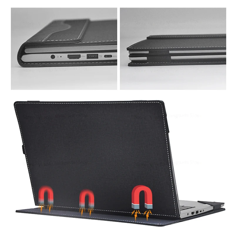 Laptop Primeru Za Lenovo Xiaoxin 15 2020 15.6 Laptop Rokav Za JOGO C740 S740 14 PU Usnja Kritje Za HUAWEI MateBook X Pro 13.9