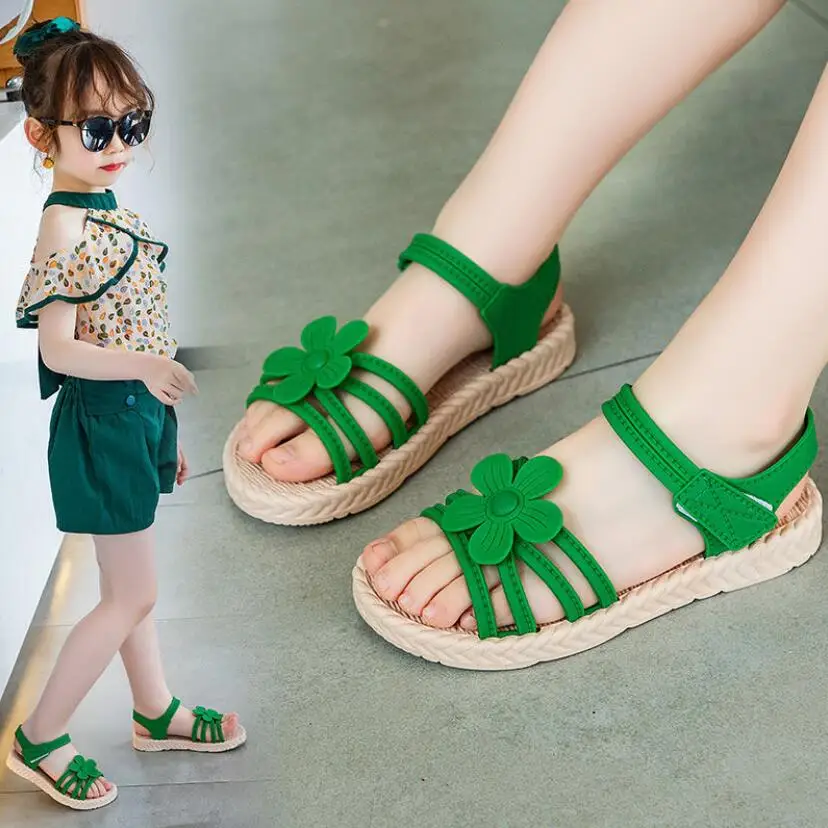 2020 poletje dekleta čevlji mehko baby toddler Non-slip sandali ortopedski športni čevlji baby dekleta plaža sandali otrok outwear ABZ
