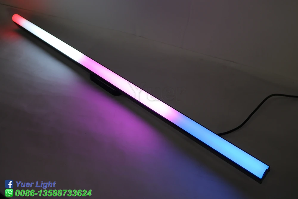 RGB 3IN1 Stenska Podložka 40pcs LED, Pixel Cev Bar Dmx Svetlobni Posameznih Nadzor Pixel DJ Party Bar, nočni klub Dekoracijo Luči