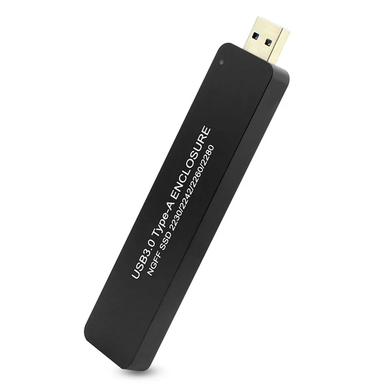 M. 2 SSD Bralec NGFF za USB 3.0 Zunanji SSD Ohišje Ohišje SATA Temelji Tipko B Pogon ssd Adapter Za 2280 2260 2242 2230