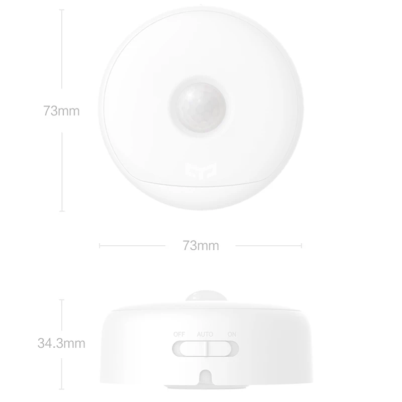 Original Xiaomi Mijia Yeelight Pametni dom LED Nočna Lučka USB Stroški Telo Infrardeči Senzor Gibanja Smart Svetilke Občutek Magnetni