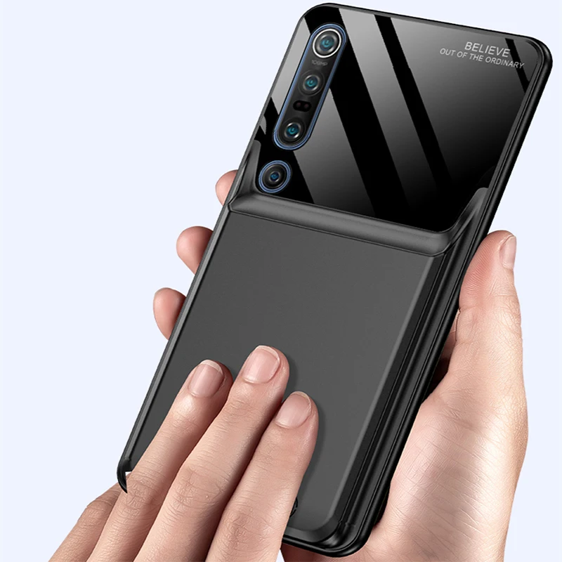 Za Xiaomi Mi 10 Pro Baterije Primeru 10000 Mah Polnilnik Primeru Pametni Telefon Kritje Moči Banke Za Xiaomi Mi 10 Pro Baterije Primeru Capa