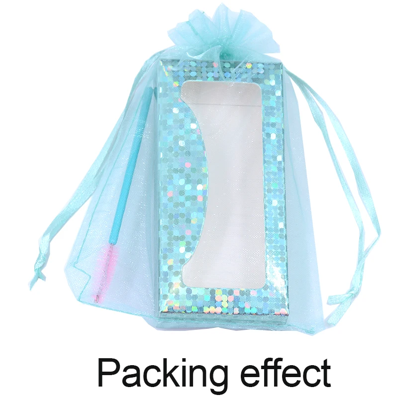 OKAYLASH debelo pisane vrvico organza trepalnic embalaža vrečko maskara wands pripomočki večino ličila trepalnico pakiranje baggie