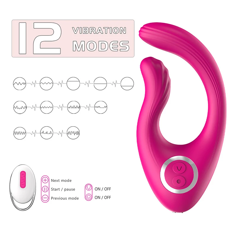 2020 NOVE Sex igrača za Žensko, Vibratorji Daljinski upravljalnik G-spot Medicinskega Silikona Masturbacija Orgazem G točko Stimulacijo Klitorisa 2