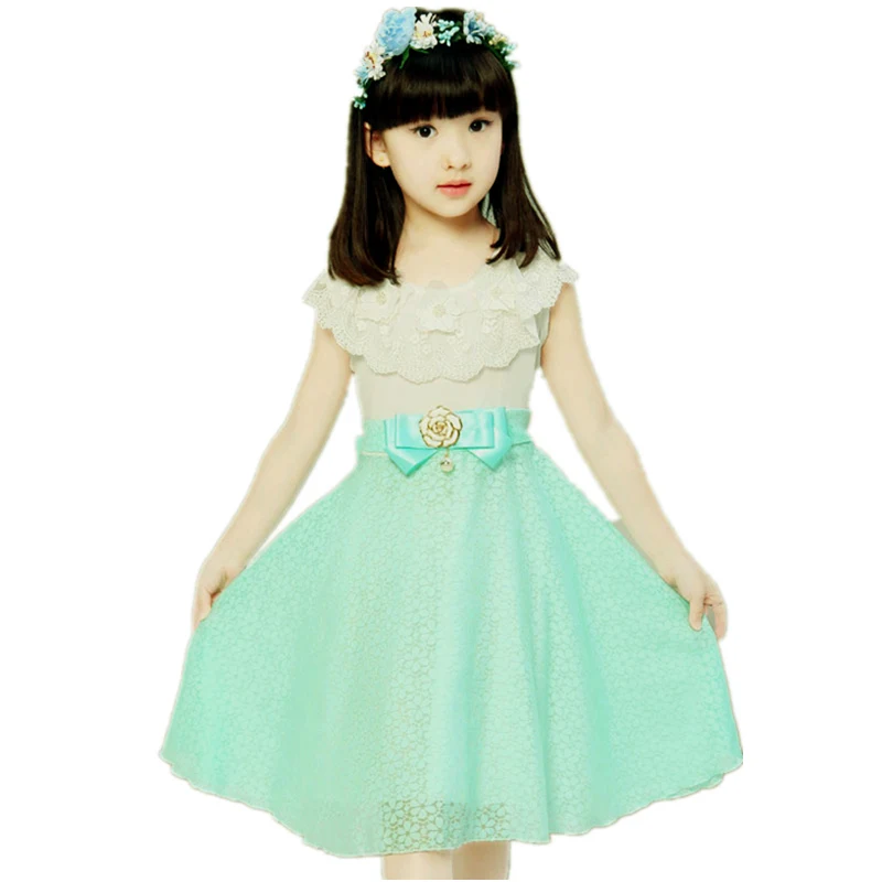 2020 Nov Prihod Za Dekleta Princesa Obleko Otrok Stranka Nositi Tančico Velik Lok Cvet Otroci Poročno Obleko Za Baby Dekleta 4 5 13 Let