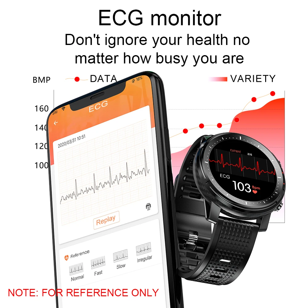 ESEED 2021 Pametno Gledati Moške IP68 Vodotesen Bluetooth Glasbe za Nadzor Kamere Svetilka PK L5 L9 Smartwatch za ios android