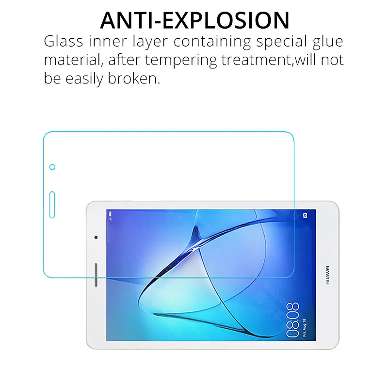 Kaljeno Steklo Za Huawei Mediapad T3 8 8.0 KOB-L09 W09 Zaslon Zaščitna folija Tablet Screen Protector za Mediapad T3 8.0 palčni
