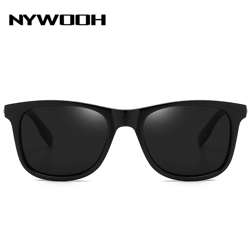 NYWOOH Moški Ženske Polarizirana sončna Očala sončna Očala Retro Voznik Vožnjo Očala UV400 Črna Očala