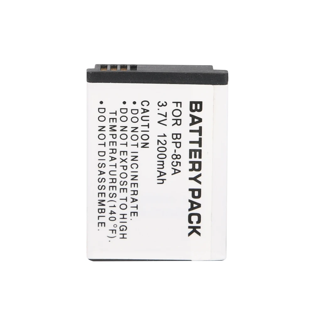 2 Kos/Veliko Izvirnih 1200mAh BP-85A BP85A Zamenjava Polnilne Li-ion Baterija Za Samsung ST200 PL210 WB210 SH100 Batteria