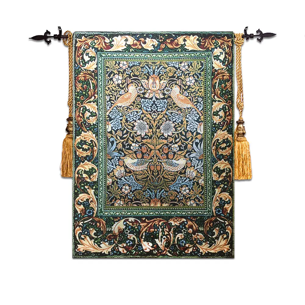 Gobelins krpo umetnosti jacquardske tapiserija dnevno sobo stensko dekoracijo William morris