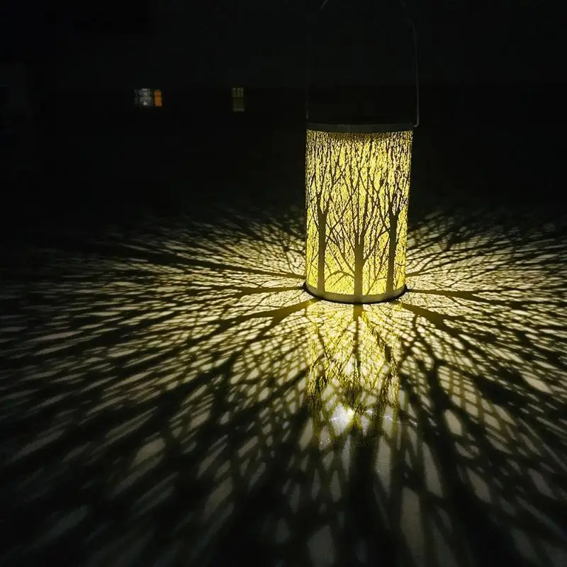 Nepremočljiva Starinsko Sončne Svetlobe Cvet Luč na Prostem Vrt Lučka LED Dekor Krajine Travnik Visi Svetilka, Energijsko Varčna Razsvetljava