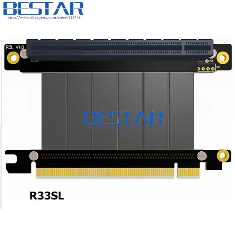 Komolec Design Gen3.0 PCI-E 16x, Da 16x 3.0 Biti Kabel 5 cm 10 cm 20 cm 30 cm 40 cm 50 cm PCI-Express pcie X16, Extender pravim Kotom