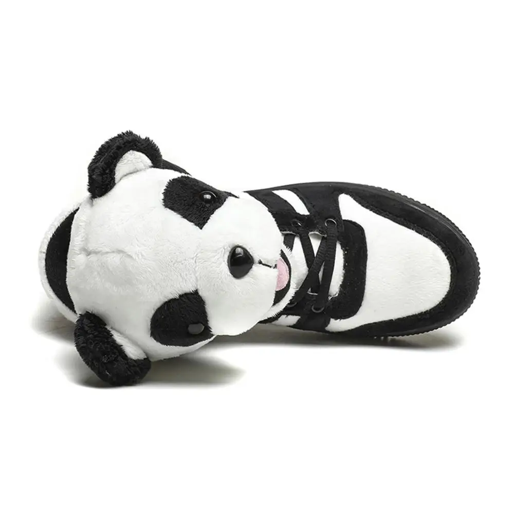 Živali Panda Baby Dekleta Sneg Škornji Moda Otroci Čevlji Otrok Pozimi Prvi Pohodniki Prewalkers Visoke Kakovosti Toplo