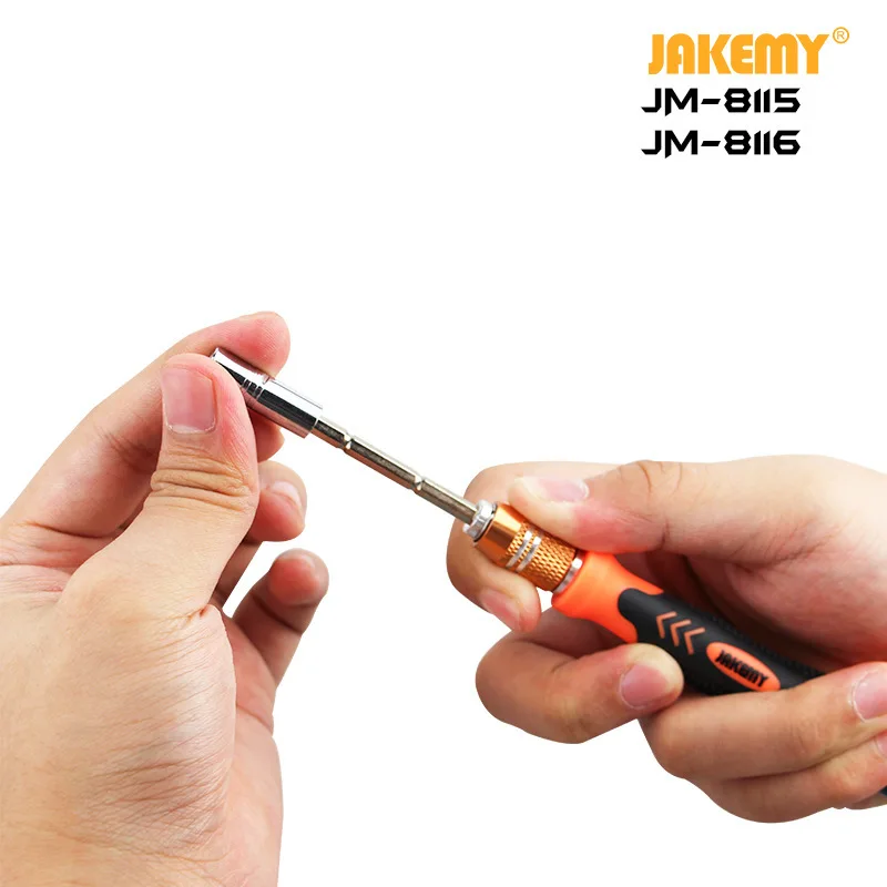 JAKEMY JM-8116 45 kosov v 1 Strokovni Trgovini S2 Natančnost Izvijač, Nastavite Prilagojene DIY Popravilo Orodje za Popravilo Elektronike