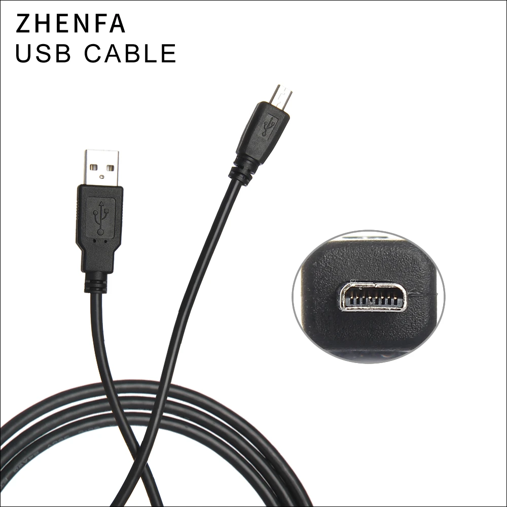 Zhenfa 8-pin UC-E6 UC-E16 UC-E17 USB Sinhronizacija podatkov Kabel za NIKON D5100 D5200 D5000 D5500 D7100 D7200 Df D3200 1 V1 1V1 SLR fotoaparati