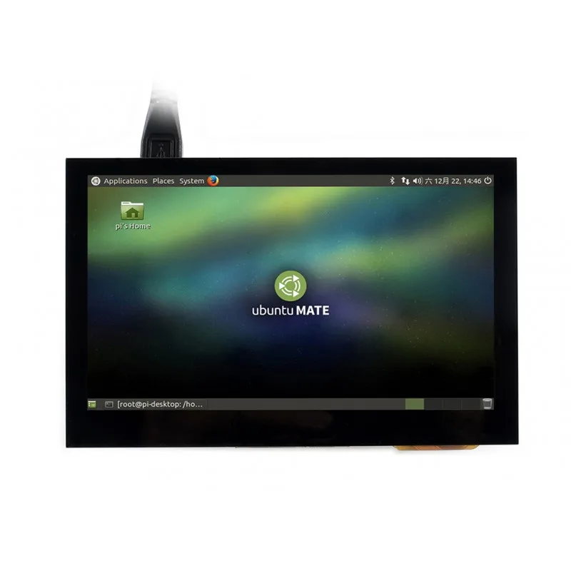 4.3 palčni zaslon HDMI LCD B z Kapacitivni zaslon na Dotik, IPS Zaslon, Ločljivost 800x480 HDMI Vmesnik, Podpora Raspberry Pi 4/3/2 Banana Pi