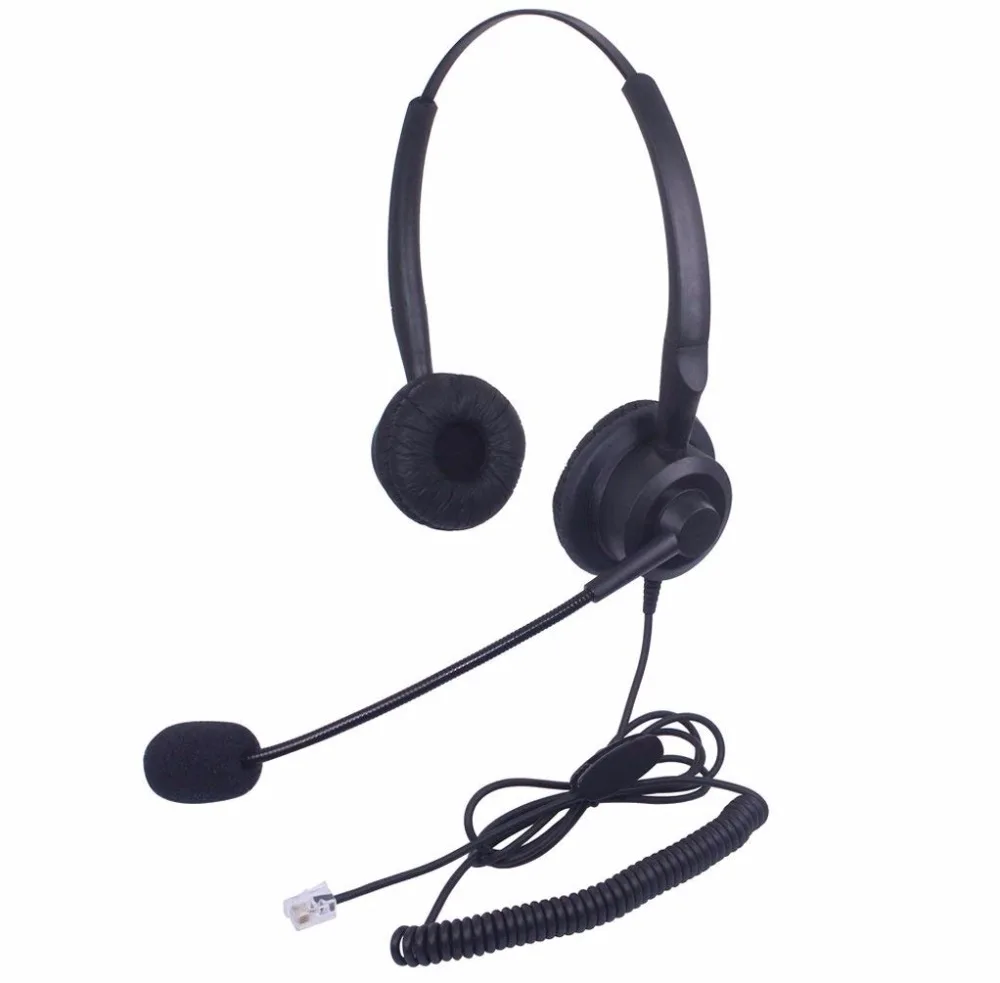 Wantek klicni Center za Slušalke Slušalke z Mikrofonom za Yealink SIP-T22P T26P T32 T41P T48G in Huawei ET325 ET525 Telefon IP Telefoni