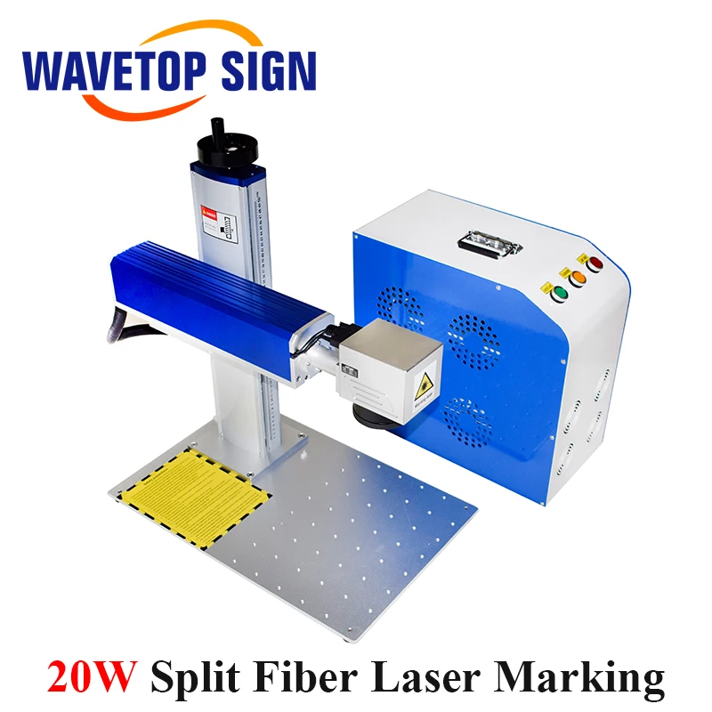 Split Vrsta Aluminija Lupine Fiber Laser Marking Pralni 20W Max Fiber Laser Modul 20W