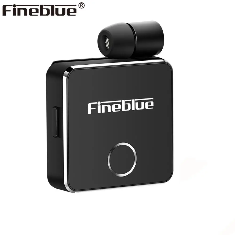 Fineblue F1 Mini Brezžična Bluetooth Slušalka Auriculares Klice Vibracije Spomnite Clip-on Športne Slušalke Vožnje Slušalke
