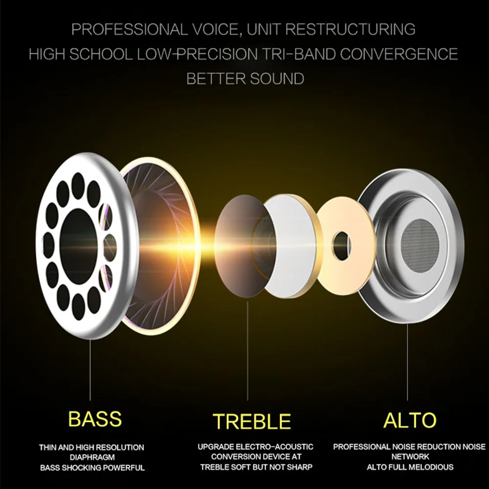 QKZ DT1 HI-fi Stereo Slušalke Šport, ki Teče v uho slušalke Super Bass Slušalke Nepremočljiva IPX5 Čepkov pregledna Z Mic