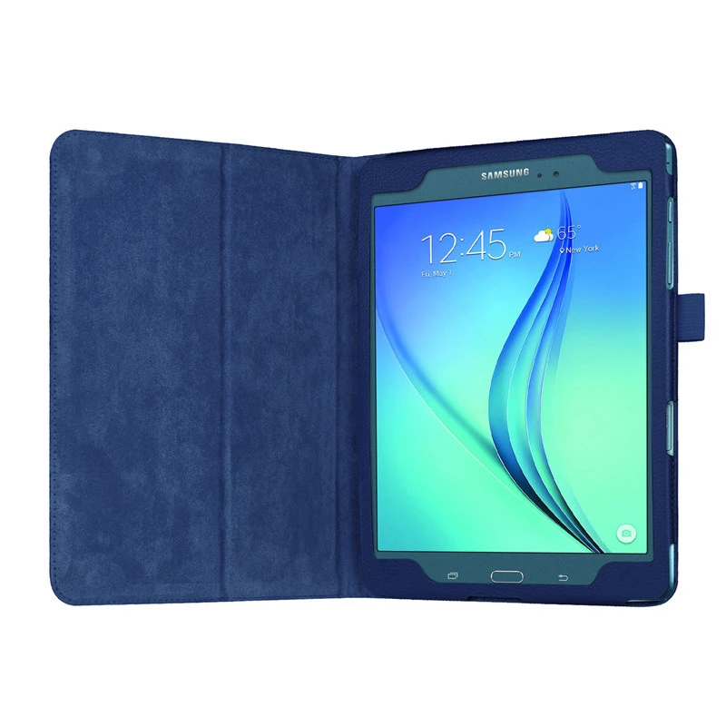 Vrhunska Litchi Stojalo PU Usnja Kritje velja za Samsung Galaxy Tab A 8.0 T350 T355 P350 P355 Tablet Funda Primeru+Film+Pen