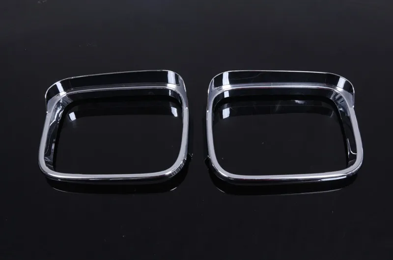 Sansour ABS Chrome Avto Rearview Mirror Strani Stekla, Ogledala Okrasni Pokrov Trim Nalepke za Jeep Renegade-2017 Avto Styling