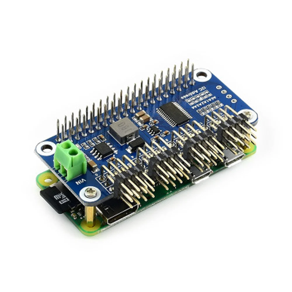 Raspberry Pi servo pogona sveta Širitev odbor modul Podpira 16-način, servo I2C vmesnik Ukrivljen pin