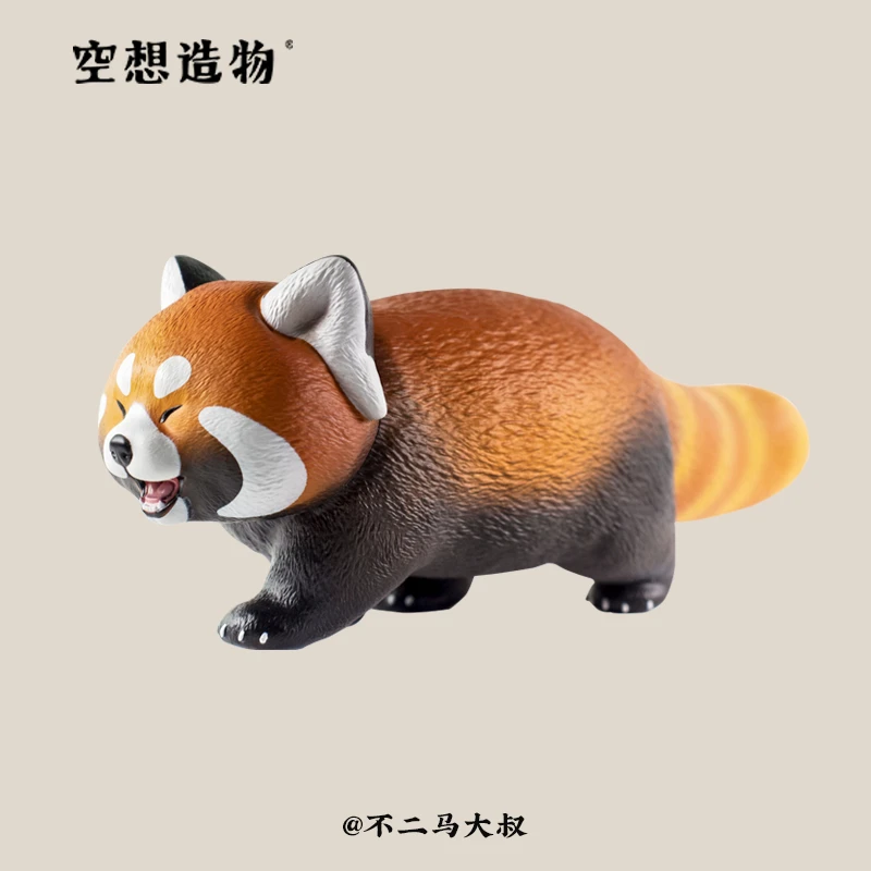 Resnično vesel, rdeči panda prve generacije fantasy oblikovanje mačka bell strani računalnika namizno dekoracijo srčkan lutka priljubljeno darilo