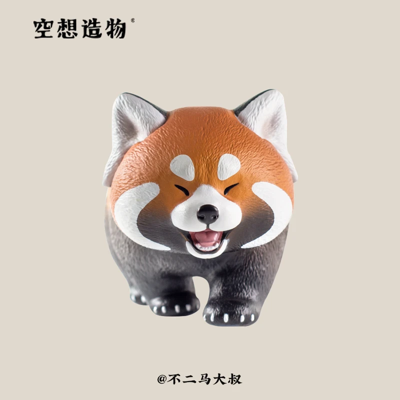 Resnično vesel, rdeči panda prve generacije fantasy oblikovanje mačka bell strani računalnika namizno dekoracijo srčkan lutka priljubljeno darilo