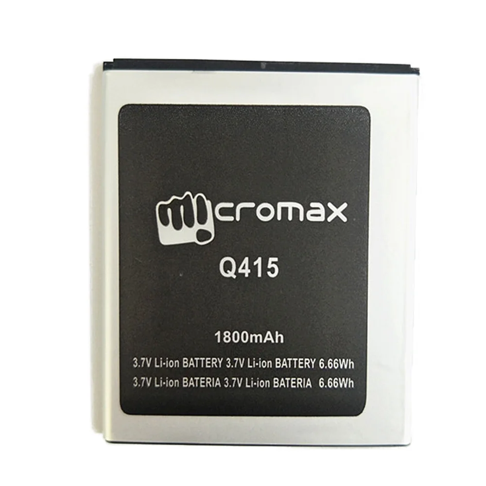 3,7 V 1800mAh Baterija za Micromax Q415 Q 415 Zamenjava Li-ion Baterijo Telefona